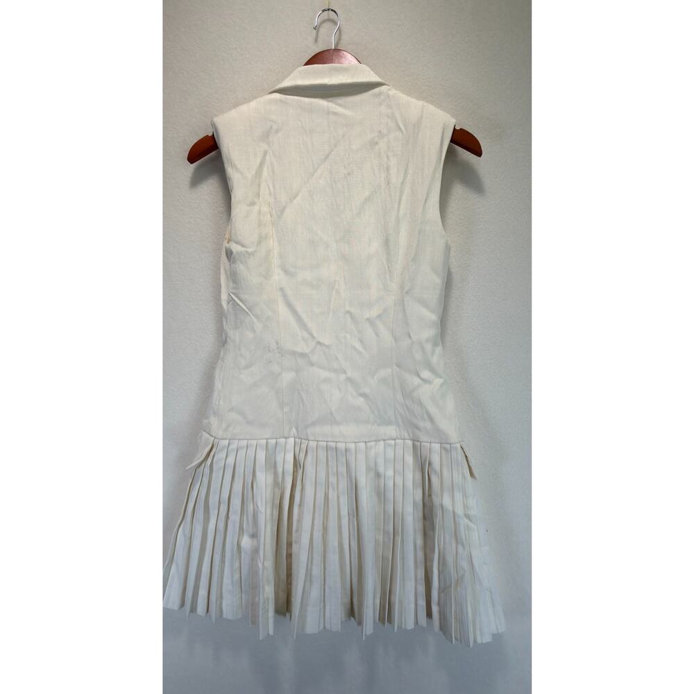Sandro Carine Sleeveless Mini Dress Size 34 - Picture 11 of 12